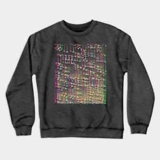 Sumerian Cuneiform Psychedelic Crewneck Sweatshirt